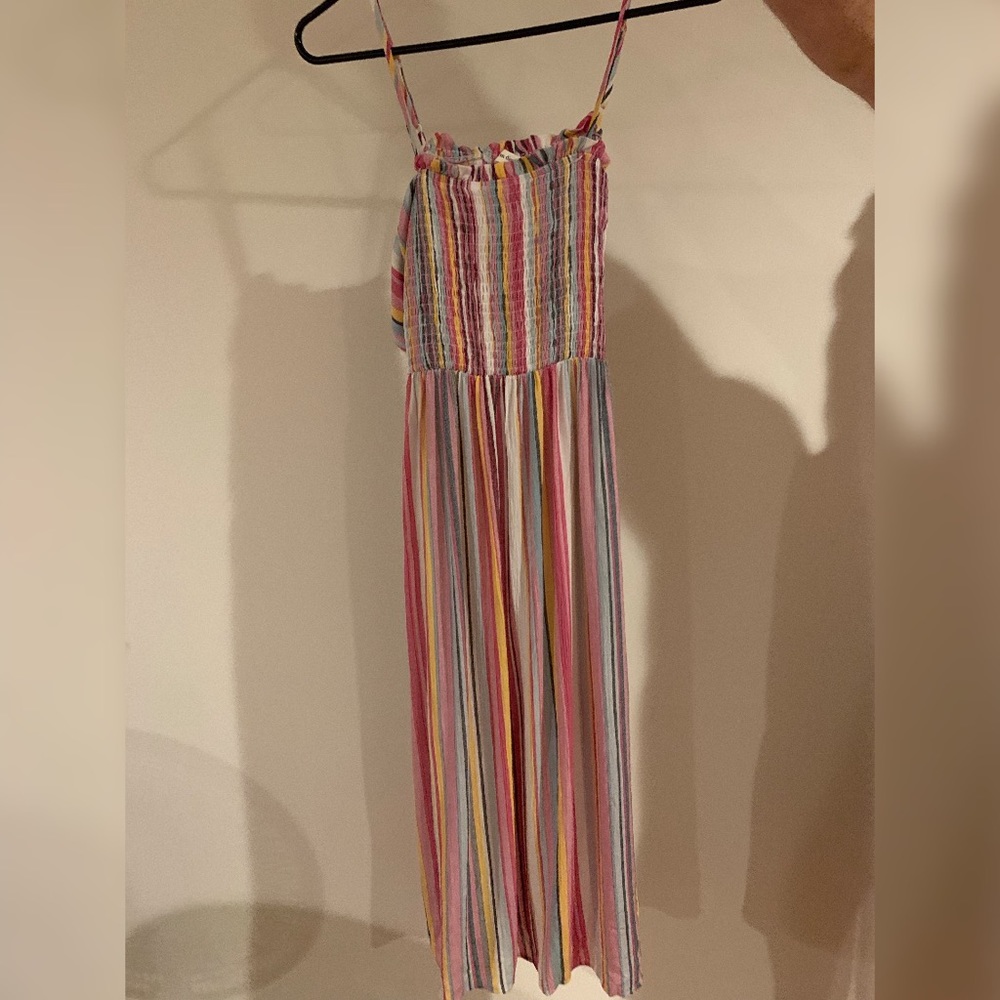 A maxi dress with tail in the back!!